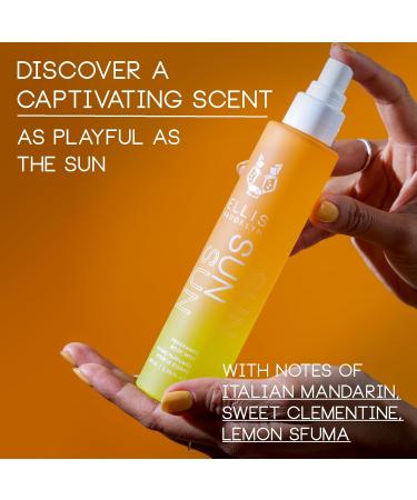 Ellis Brooklyn SUN Hair And Body Mist - Rich Floral Perfume with Italian Mandarin Orange Flower Water & Cedarwood Vegan Perfume Made In The USA Sun 3.38 Fl Oz (Pack of 1) - Buy Online on GoSupps.com