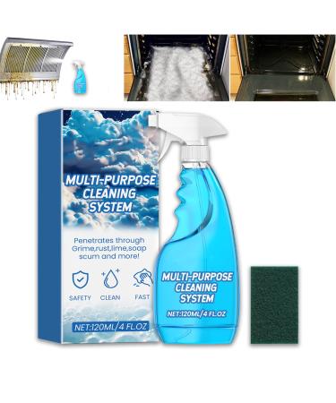 Splash Spray Tablets & Spray Bottle Splash Foam Spray Splash Spray All Purpose Cleaner Splash Foam Spray All Purpose Cleaner for Kitchens Countertops Ovens 1pcs