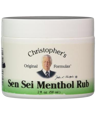 Christopher's Original Formulas Sen Sei Ointment Menthol Rub 2 Ounce