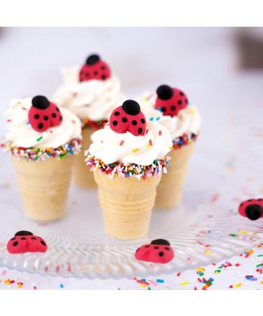 G nthart BackDecor Set - 30 Sugar Figures with Ladybugs & Bees | Pack of 2 (1 x 27g) for Baking & Decorating - Buy Online on GoSupps.com