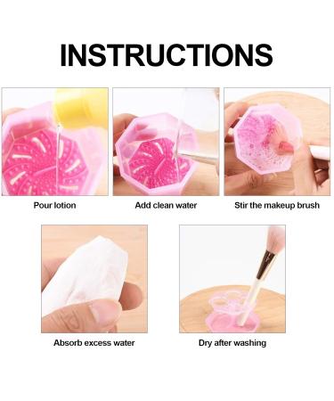 Buy Makeup Brush Washer & Cleaner - Portable Scrubber & Cleaning Box for Effortless Makeup Brush Cleaning - Ship Internationally - Buy Online on GoSupps.com