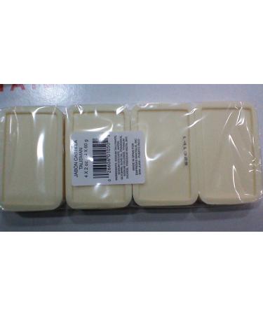 4 Pack of Castile Soap Bars - Talisman Made in Spain - 2 oz Each - 100% Natural Ingredients - Gentle and Moisturizing - Sealed Packaging - Buy Online on GoSupps.com