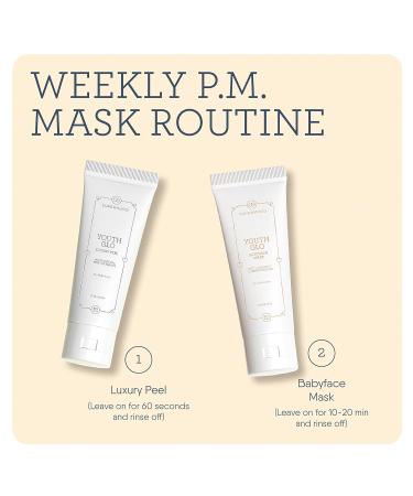 SUPERMOOD Glow Facial Mask - Hydrating Vitamin C & A Face Mask for Women | Soothing Natural Moth Bean Skincare - Buy Online on GoSupps.com