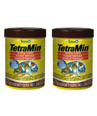 Tetra 77801-04 Min Tropical Flakes 2Pack (1.0-Ounce)