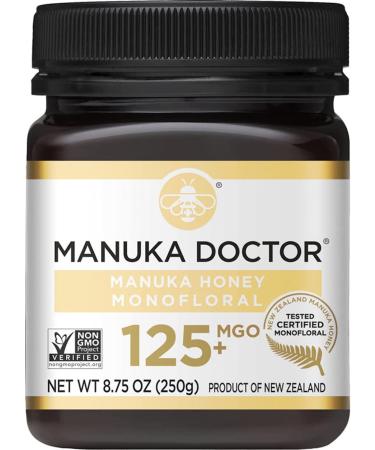 Manuka Doctor Manuka Honey Monofloral MGO 125+ 8.75 oz (250 g)