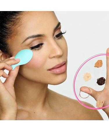 Face Powder Puff Loose Powder Powder Puff Blender | Fish Shaped Cosmetic Puff Beauty Makeup Tools for Pressed Powder Liquid Foundation Small fish puff (blue) - Buy Online on GoSupps.com
