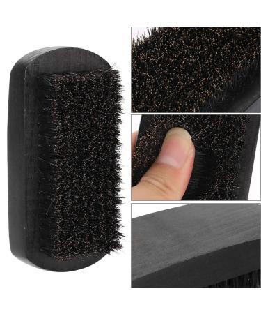 Men's Mustache Oval Black Brush - Premium Beard Care & Cleaning Kit for Styling & Massaging - Buy Online on GoSupps.com