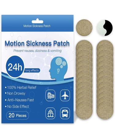 Waterproof Ear Patch for Motion Sickness & Seasickness Relief | Convenient & Long-Lasting Solution - Buy Online on GoSupps.com
