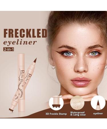 Freckles Stamp Pen 2 in 1 Freckles Pen Imperm able Stylo Tache de Rousseur avec Bout Souple 24H Durable Freckle Pen pour un Look Naturel Crayon Tache de Rousseur - Buy Online on GoSupps.com