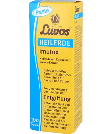 Luvos Healing Earth Imutox 370g Paste - Natural Detox & Skin Therapy | International Shipping Available - Buy Online on GoSupps.com