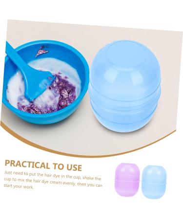 2 pi ces Tasse Shaker pour Coloration Cheveux Bol de M lange Transparent avec Graduation PP pour Salon et Usage Domestique Facile Utiliser pour M lange Couleur Al atoire - Buy Online on GoSupps.com