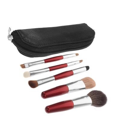 NOLITOY 5 Sets Makeup Brush with Bag - Premium Eyeshadow Blush & Cosmetic Applicators for Flawless Beauty | International Shipping Available - Buy Online on GoSupps.com