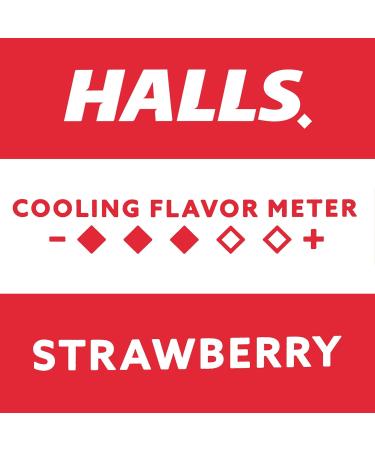 HALLS Relief Strawberry Cough Drops Economy Pack - 80 Count - Buy Online on GoSupps.com