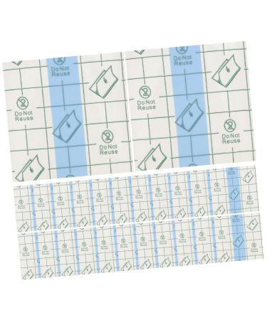 TOYANDONA 100 Feuilles de Palettes de Maquillage Adh sives Transparentes 6 CM Jetables Imperm ables Autocollantes pour Fond de Teint Correcteur Fard Paupi res Outil Cosm tique