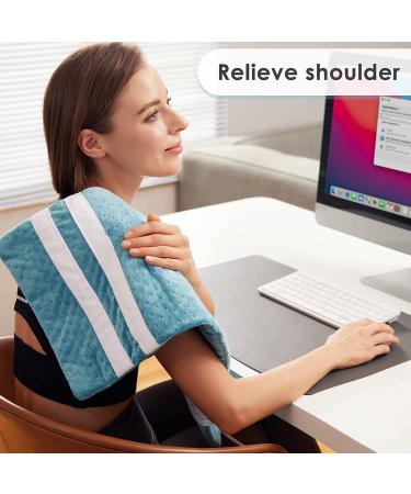 XL Heating Pad for Back, Shoulder, Muscle Pain Relief - Electric Heat Pad with Ultra Fast Moist & Dry Therapy - 8 Timers, 6 Heat Settings, Auto Shut Off - Size 12x24 - Buy Online on GoSupps.com