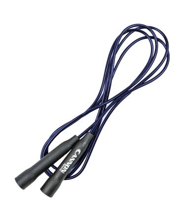 Cannon Sports Speed Jump Rope - Tangle Free for Gym Training, Boxing Workout & Fitness Fun - Adults & Kids Blue 8