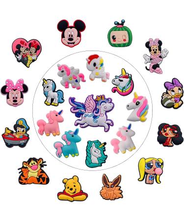 100 Pack Anime Crock Shoe Charms Bulk Pins for Boys Girls - Random Cute Cartoon Charms for Kids Bracelet Wristband Decoration - Cranberry - Buy Online on GoSupps.com