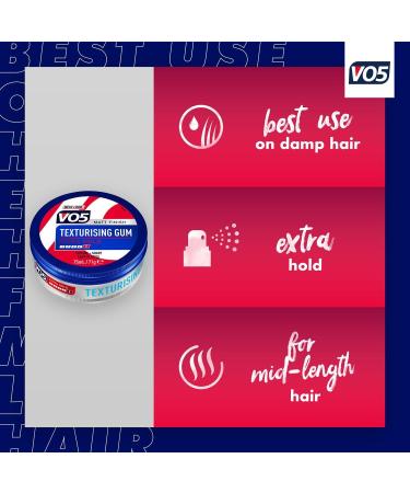 VO5 Extreme Style Texturising Gum 75ml Case van 4 door OV - Buy Online on GoSupps.com