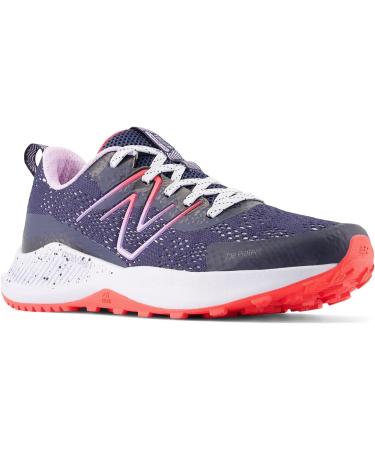 New Balance Kids Dynasoft Nitrel V5 Running Shoe Big Kid - Eclipse/Natural Indigo/Electric Red - Buy Online on GoSupps.com
