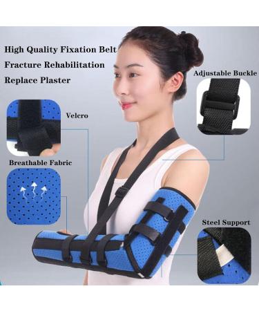 Buy SFKLYU Adjustable Arm Sling for Shoulder Injury - Padded Support Brace for Men & Women (Medium) | International Shipping Available - Buy Online on GoSupps.com