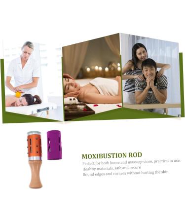 Ultechnovo Moxibusitition Wrist Reliever - Moxa Stick Holder & Chinese Style Face Massage Tool - 15x4.5cm Multiple Colors Available - Buy Online on GoSupps.com