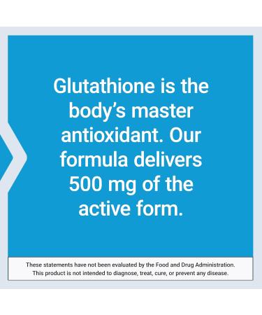 Buy Life Extension Glutathione 500 mg Capsules | Antioxidant Supplement for Oxidative Stress | Gluten-Free Non-GMO Vegetarian | 60 Count - Buy Online on GoSupps.com