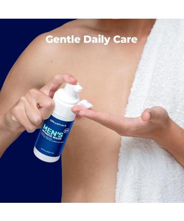 SilkyShark Mens Intimate Wash (8.5 Fl Oz) Mens Body Wash PH Balanced Body Washes Men s Hygiene Essentials for Eliminates Bodily Odors Intimate Washes for Soothes Refreshes & Maintains Hygiene - Buy Online on GoSupps.com