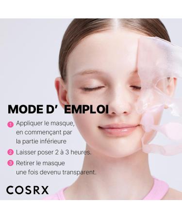 COSRX The Peptide Collagen Lifting Glow Masques Hydrogel Visage Soin de la Peau 3 Pi ces Masque Visage au Collag ne Essentiels de Voyage Masque de Nuit Soins Cor ens de la Peau Korean Skincare - Buy Online on GoSupps.com