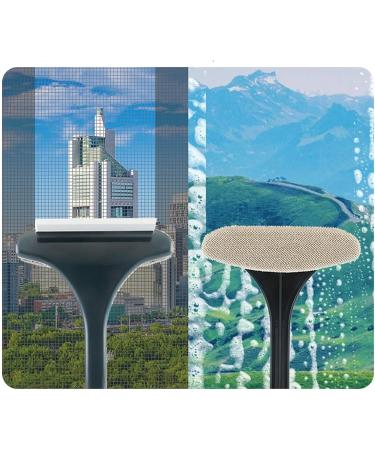 VENOAL Dish Scrub Brush Long Handle Mosquito Window Screen Cleaning Brush Anti-Mosquito Net Dust Free Removable Washable Household Cleaning Tool (Color : Yellow) - Buy Online on GoSupps.com