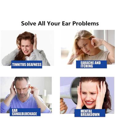 Luhaka Tinnidrop Tinnitus Relief Spray 60ml - Soothing Ear Spray for Ringing Ears & Ear Wax Care (2PCs) - Buy Online on GoSupps.com