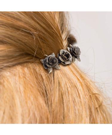 14PCS Retro Vintage Metal French Barrettes | Kalolary Bronze Hair Clips | Women's Girls' Hair Accessory for Halloween Christmas Thanksgiving | Vintage Gold Jewelry Gift - Buy Online on GoSupps.com