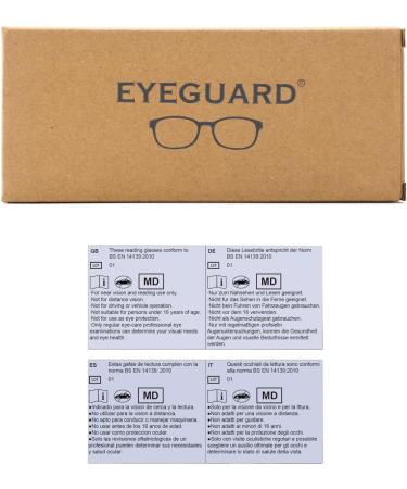 Eyeguard Bifocal Reading Glasses for Women - UV400 Outdoor Protection with Brown Tortoise Frame & Turquoise Metal Accents - 2.0x Magnification - Buy Online on GoSupps.com