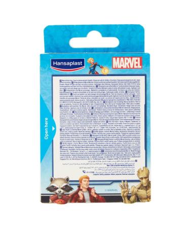 Hansaplast MARVEL Avengers Children s Plasters - 20 Strips | Fun & Kid-Friendly Bandages for Wounds - Buy Online on GoSupps.com