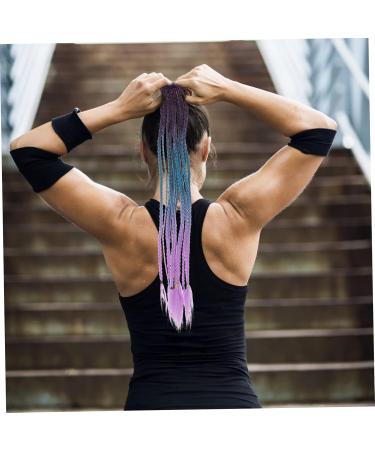 Beaupretty Ponytail Hair Ties ponytail kids braid ponytail braided ponytail extension wigs hair color extensions for knotless braided wigs for black women child girl Hair High temperature 60x7x0.8cm As Shown 1 - Buy Online on GoSupps.com