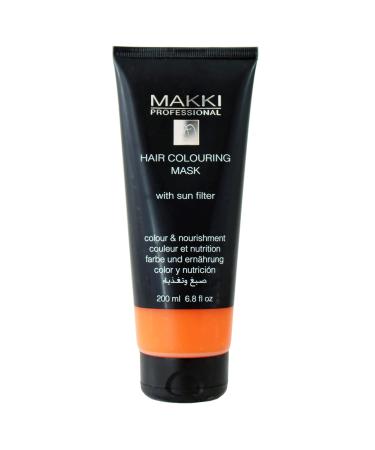 MAKKI Masque colorant pour cheveux Tangerine 200 ml