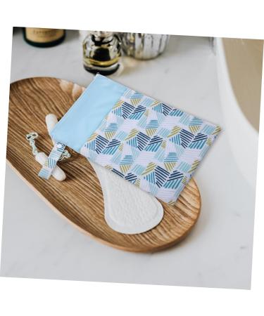 ABOOFAN Mini Money Exchange Wallet - Napkin Storage Bag for Girls Make-up Set - Baby Diaper Bag & Coin Exchange 30x25x1cm - Blue - Buy Online on GoSupps.com
