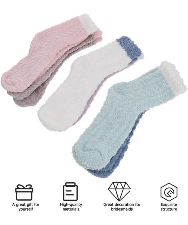 Healily Moisturizing Socks - 6 Pairs of Anti-Crack Therapy Socks for Dry Cracked Feet | Best Treatment for Women & Girls - Buy Online on GoSupps.com