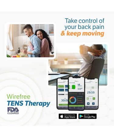 Hollywog Witouch Pro: Cordless Ten Unit Pain Management Device with Bluetooth & 3 Reusable Gel Pads - International Shipping Available - Buy Online on GoSupps.com