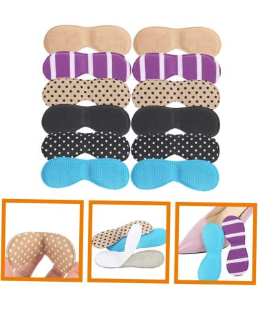 GLEAVI 12 Pairs High Heels Cushion Pads - Comfort Insoles & Heel Protectors for Blister-Free Feet - Buy Online on GoSupps.com