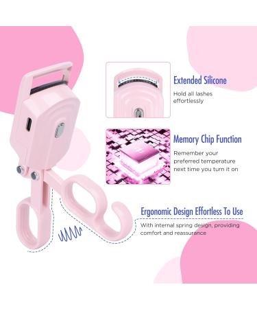 Heated Eyelash Curlers - Bepholan Electric & Rechargeable Curlers | International Shipping Available - Buy Online on GoSupps.com