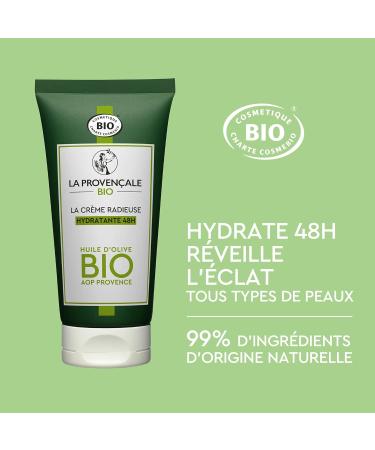 Creme Radieuse Hydrate Bio - Organic Hydrating Cream for Glowing Skin | International Shipping Available - Buy Online on GoSupps.com