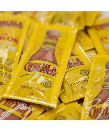 Hot Sauce Packet Bundle - INCLUDES Cholula Original Hot Sauce Packets 25 count - Great Addition to Compliment and Spice up Your Dishes!. 25 count good for on the go picnic traveling - Exclusive PaLiSoL CREATiONS Keychain included - Spice Up Any Meal On-th - Buy Online on GoSupps.com