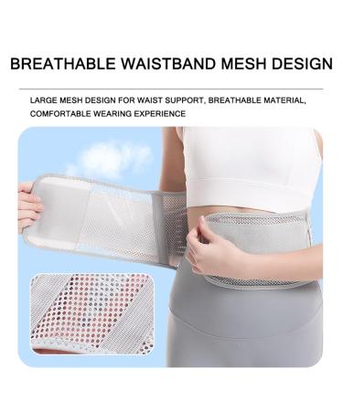 Back Lower Brace - Adjustable Lumbar Support for Herniated Discs | Anti-Skid Design | XL Size (43.3-47.2 Inch) - Black | International Shipping Available - Buy Online on GoSupps.com