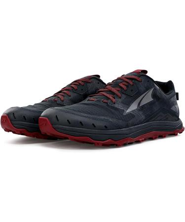 ALTRA Men's Lone Peak 6 Trail Running Shoe - Black/Grey - Size 10.5 - Buy Online on GoSupps.com