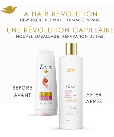 Dove Colour Protect Shampoo & Conditioner for coloured hair with Bio-Nourish Complex for everyday hair care 355 ml (Pack of 4: 2 Shampoos + 2 Conditioners) Colour Care Shampoo + Conditioner 355 ml (Pack of 4) - Buy Online on GoSupps.com