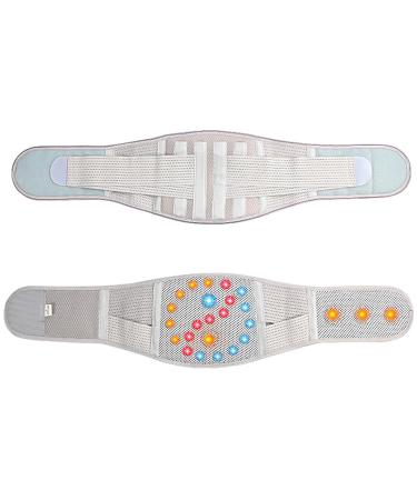 Self-Heating Lower Lumbar Support Belts Post Surgery Girdles Abdomen Spine Back Pain Relief For Adults Sciatica Scoliosis Herniated Disc Decompression Brace (Color : Gray Size : L/Large) L/Large Gray - Buy Online on GoSupps.com
