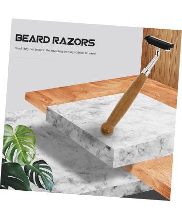 Frcolor 4-Piece Bamboo Handle Safety Razor Set - Eco-Friendly Double Edge Razor for Men - Manual Shaving Tools - Buy Online on GoSupps.com