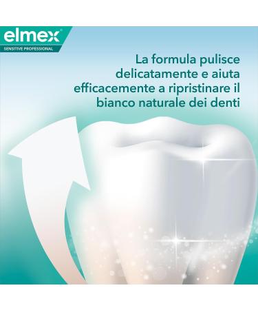 elmex Professional Toothpaste Sensitive Whitening 75ml I Immediately and Durable Relief And Restore Natural White Teeth Whitening Professional Teeth Whitening Teeth Teeth Whitening - Buy Online on GoSupps.com