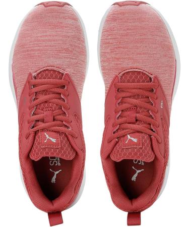 PUMA Unisex NRGY Comet Running Shoes - Heartfelt Rose Dust White Silver | Size 38 EU - International Shipping Available - Buy Online on GoSupps.com
