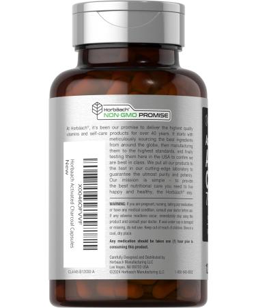 HorbÃ¤ach Acti-Coal Activated Charcoal 780mg - 120 Capsules - Buy Online on GoSupps.com